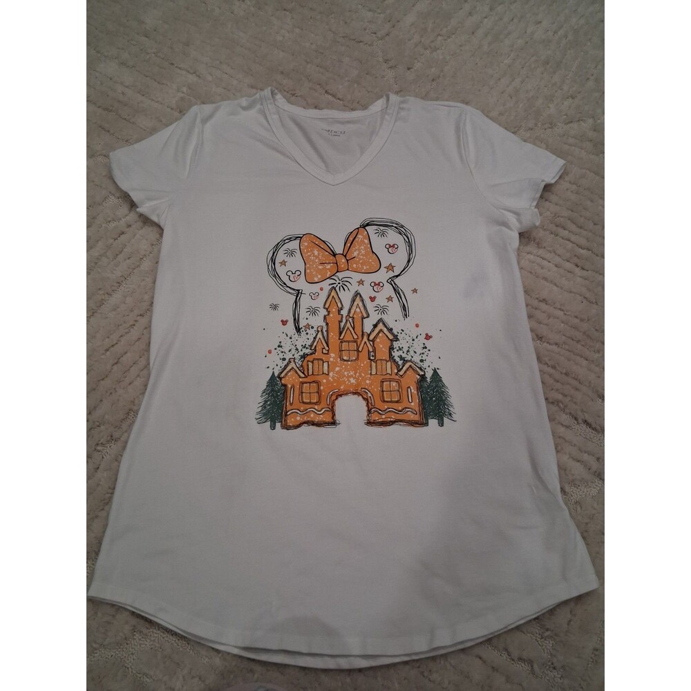 Custom Minnie Gingerbread Snowing Magic Castle Fall, Halloween, Christmas LG B21